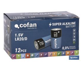 BLISTER 2 PILAS ALCALINA LR20/D