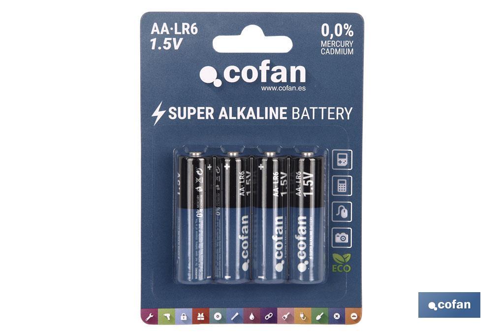 BLISTER 4 PILAS ALCALINA PLUS LR6/AA