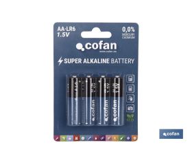 BLÍSTER DE 4 PILAS ALCALINAS PLUS LR6/AA VENTA UNITARIA