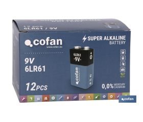 BLÍSTER DE 1 PILA ALCALINA 6LR61/9V VENTA UNITARIA