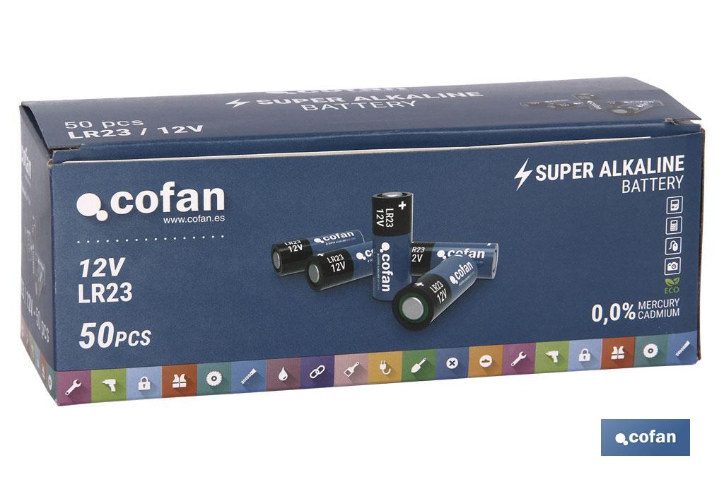 PILA ALCALINA LR23/12V