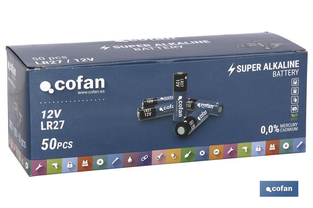 PILA ALCALINA LR27/12V