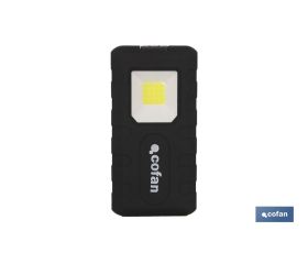 Linterna Magnética Led I Tamaño de bolsillo I Resistente al agua y a impactos I 3W I 150 Lm