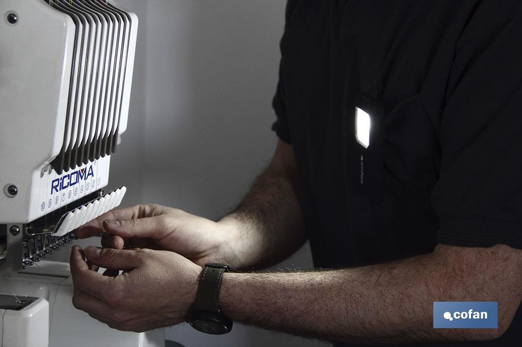 LINTERNA COB LED 3W 150Lm MAGNETICA/BOLSILLO