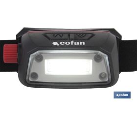 LINTERNA COB LED DE CABEZA 5 W 6500 K USB