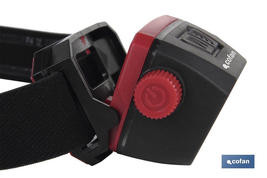 LINTERNA COB LED DE CABEZA 5 W 6500 K USB