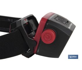 LINTERNA COB LED DE CABEZA 5 W 6500 K USB