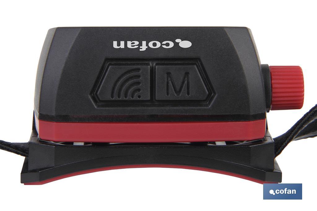 LINTERNA COB LED DE CABEZA 5 W 6500 K USB