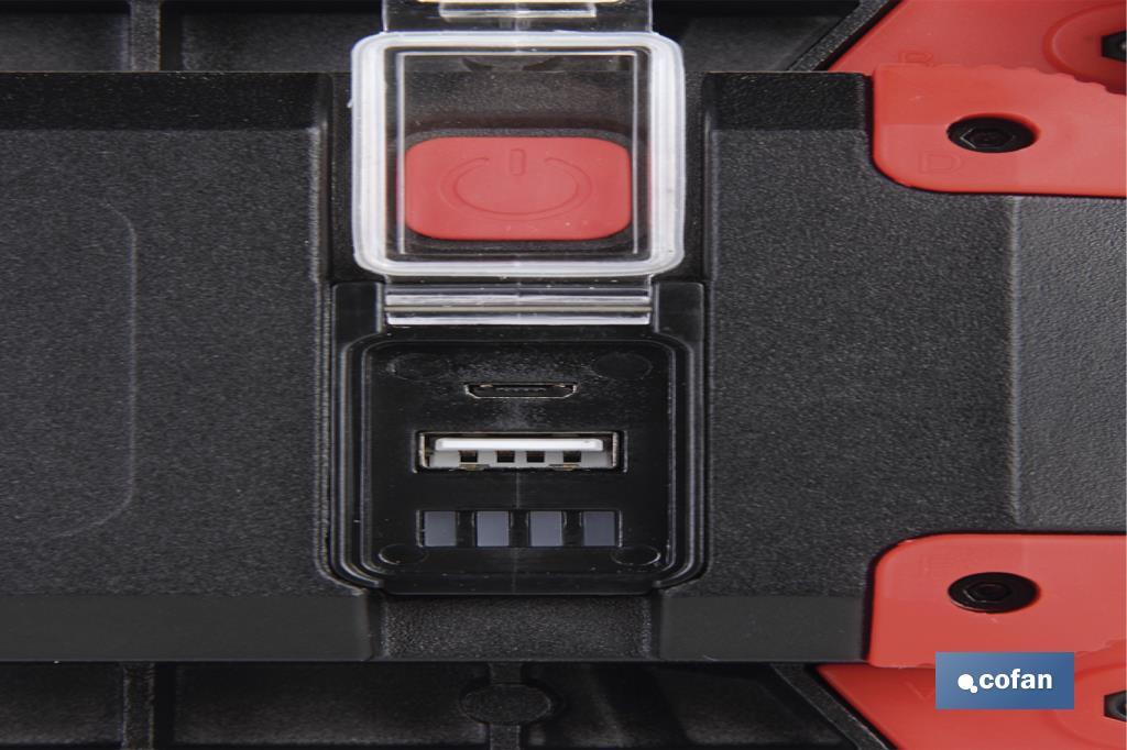 LUZ DE TRABAJO LED 10 W COB 6500 K USB