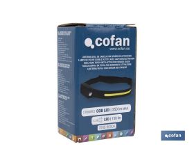 LINTERNA DUAL DE CABEZA CON SENSOR DE ACTIVACION 350 LM