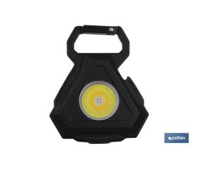 LLAVERO LINTERNA MULTIFUNCIONAL COB