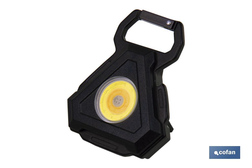 LLAVERO LINTERNA MULTIFUNCIONAL COB