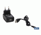 Cargador de Batería para Atornillador Cofan | Potencia 3,6 V | Potencia máxima 5,5 V | Cable USB - micro USB