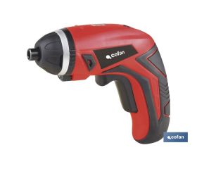 Atornillador/Destornillador a batería | 200 rpm | Batería Li-ion de 3.6 V + Cargador incluidos | Duración batería: 3-5 horas