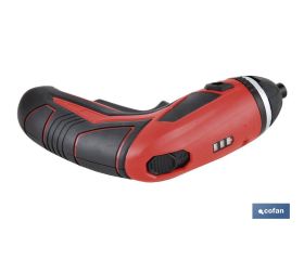 ATORNILLADOR A BATERÍA LI-ION 3.6 V 200 RPM