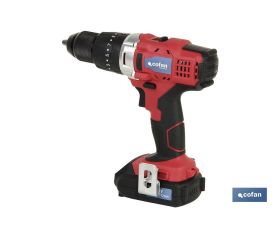 TALADRO PERCUTOR A BATERÍA LI-ION 20 V 1300 RPM 35 NM