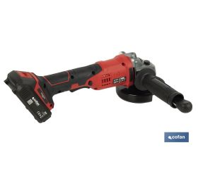 AMOLADORA A BATERÍA Li-ion 20 V 8000 RPM - 115 MM