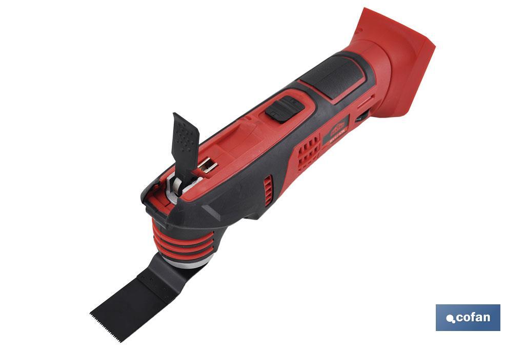 MULTIHERRAMIENTA A BATERIA LI-ION 18V 15000RPM