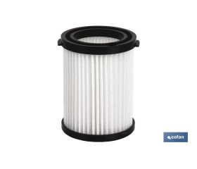 Filtro para Aspirador | A Batería |Potencia 18v | Pack de 5 Unidades