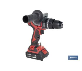 TALADRO PERCUTOR A BATERÍA Li-ion 20 V 2000 RPM 80 Nm