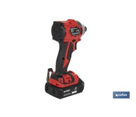 ATORNILLADOR PERCUTOR A BATERÍA Li-ion 20 V 3600 RPM