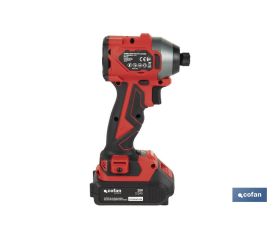 ATORNILLADOR PERCUTOR A BATERÍA Li-ion 20 V 3600 RPM