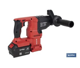 TALADRO MARTILLO PERFORADOR SDS-PLUS A BATERÍA Li-ion 20 V 1150 RPM