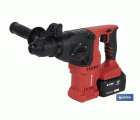 Martillo perforador SDS Plus sin escobillas multifunción | Taladra, percute y cincela | Incluye: maletín con accesorios, portabrocas automático con adaptador SDS PLUS, batería Li-Ion de 20 V y carga