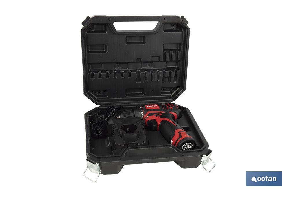 TALADRO ATORNILLADOR A BATERÍA 12 V 1150 RPM