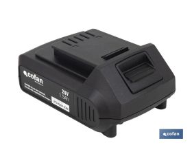 Batería de litio Li-ion de 20 V y 1.5 Ah | Adecuada para herramientas eléctricas Cofan | Protección electrónica integral