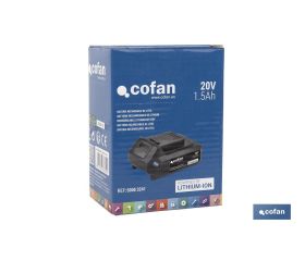 BATERÍA RECARGABLE Li-ion 20 V 1.5Ah