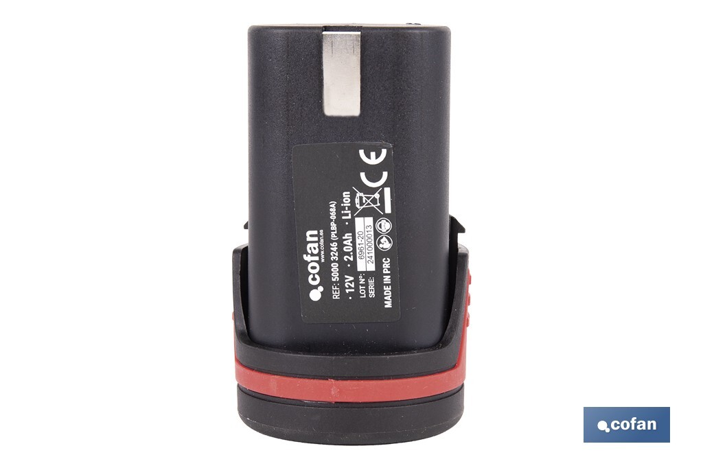 BATERÍA RECARGABLE Li-ion 12 V 2.0Ah PARA 50003236