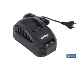 Cargador de batería 20V 2,4 A | Protección avanzada | Compatible con sistema 1 For All | Tecnología de carga inteligente