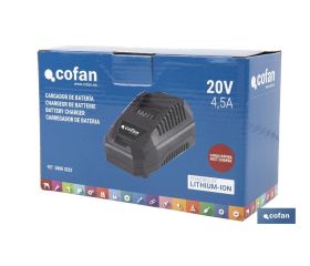 CARGADOR DE BATERÍAS CARGA RÁPIDA 20 V - 4,5 A