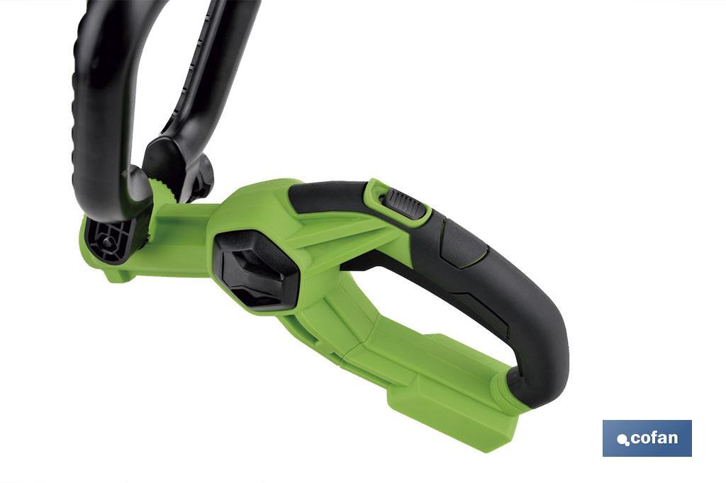 DESBROZADORA ELÉCTRICA A BATERÍA Li-ion 18V 10.000 RPM