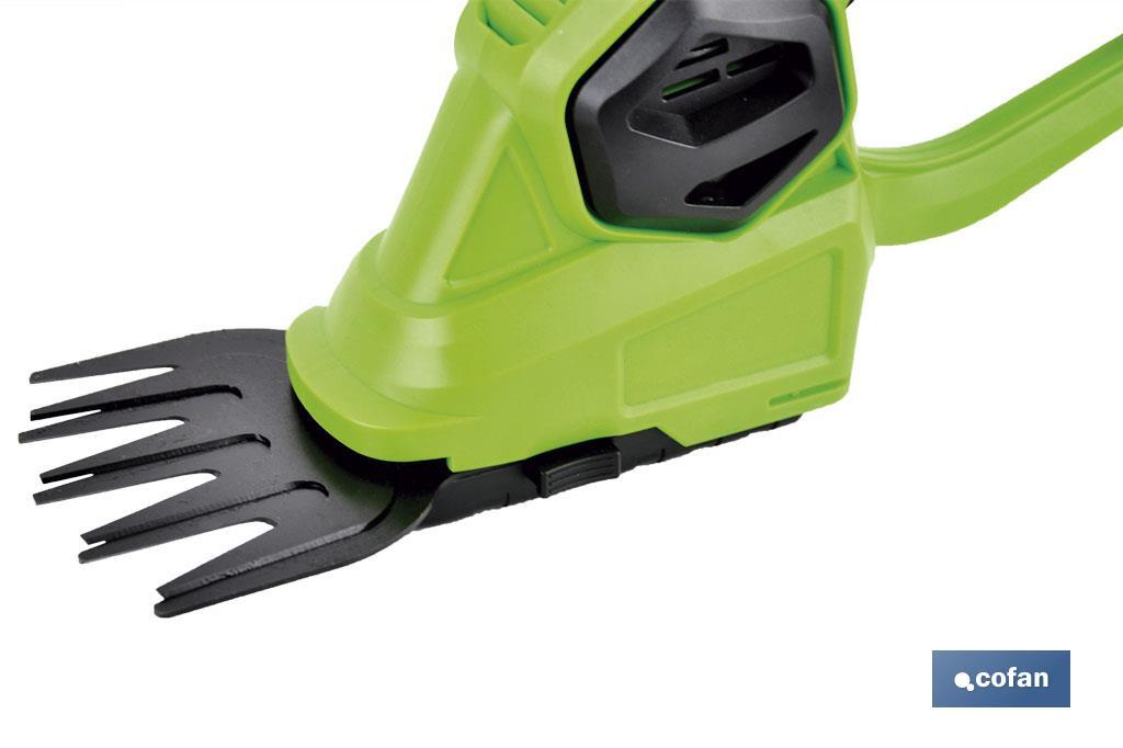 KIT CORTASETOS DE MANO EXTENSIÓN Y RUEDAS A BATERIA LI-ION 18V 1200 RPM