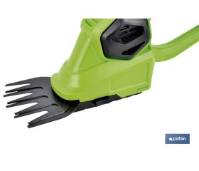 KIT CORTASETOS DE MANO EXTENSIÓN Y RUEDAS A BATERIA LI-ION 18V 1200 RPM