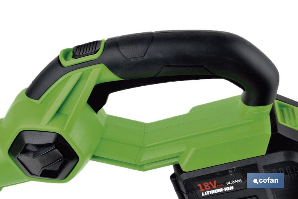 CORTASETOS ELÉCTRICO DE LARGO ALCANCE A BATERIA LI-ION 18V 1400+10% RPM