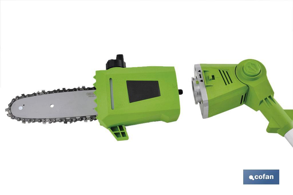 SIERRA DE CADENA ELÉCTRICA A BATERIA LI-ION 18V 3.76 M/S