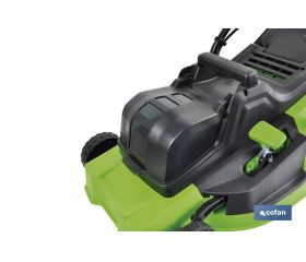 CORTACESPED ELÉCTRICO CON RUEDAS 36V 3200 RPM 5 POSICIONES DE CORTE