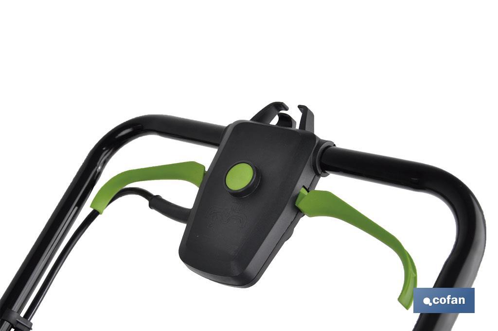 CORTACESPED ELÉCTRICO CON RUEDAS 36V 3200 RPM 5 POSICIONES DE CORTE