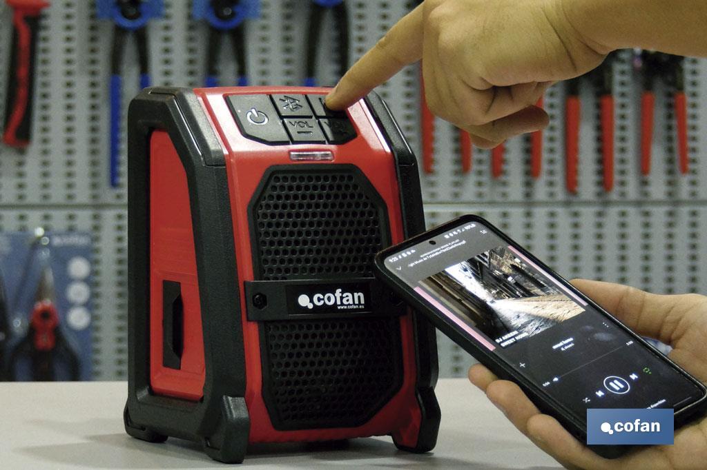 ALTAVOZ BLUETOOTH 2X2,5W BATERIA