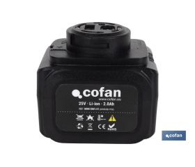 BATERÍA RECARGABLE 25V 2.0Ah TIJERAS DE PODAR