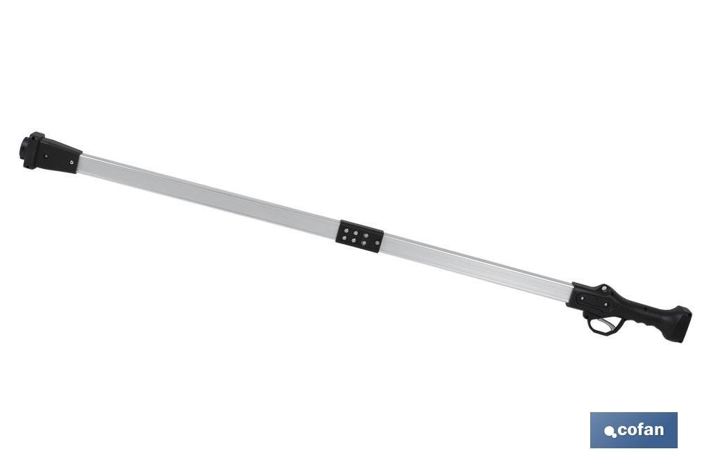 CONJUNTO TIJERAS DE PODAR A BATERÍA + PÉRTIGA EXTENSIBLE 130 CM