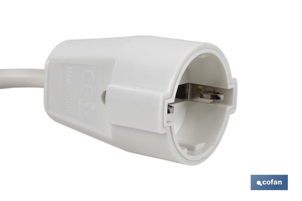 PROLONGADOR ELECTRICO 2M (3 x 1,5mm)