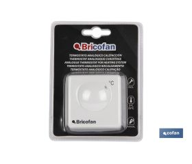 TERMOSTATO ANALOGICO CALEFACCIÓN (5°C-35°C)