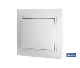 INTERRUPTOR-CONMUTADOR  EMPOTRAR MODELO PACIFIC (BL)