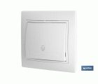 PULSADOR EMPOTRAR MODELO PACIFIC BLANCO 10A