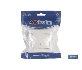 PULSADOR EMPOTRAR MODELO PACIFIC BLANCO 10A