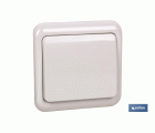 Conmutador de cruzamiento de empotrar | Modelo Pacific | 10 A - 250 V |Color blanco